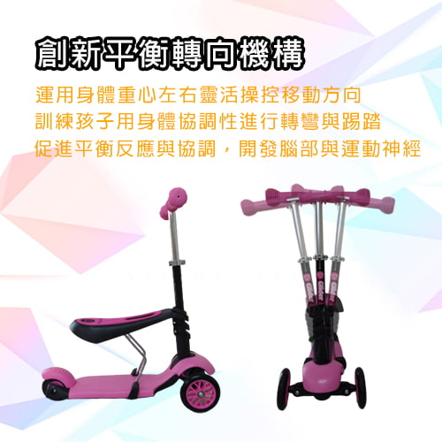 【Yvolution】Glider 3in1 三輪平衡車-三合一款-公主粉-租滑步車 (3)-SpWGT.jpg